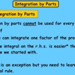 Integration by Parts 1