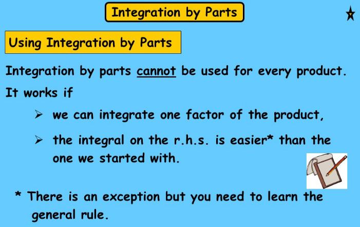 Integration by Parts 1