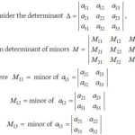 Inverse of a Matrix using Minors, Cofactors and Adjugate 1