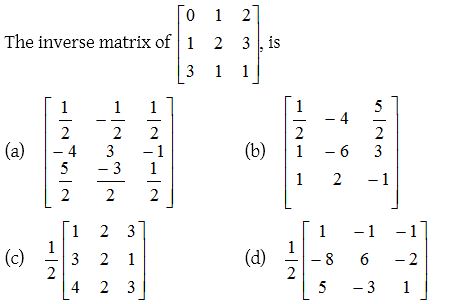 Inverse of a Matrix using Minors, Cofactors and Adjugate 10