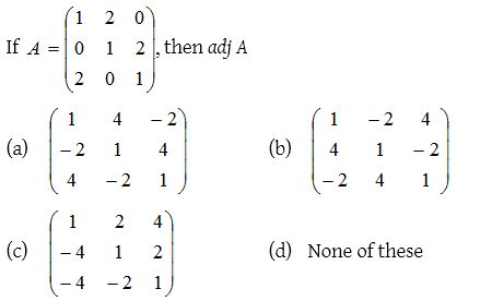 Inverse of a Matrix using Minors, Cofactors and Adjugate 4