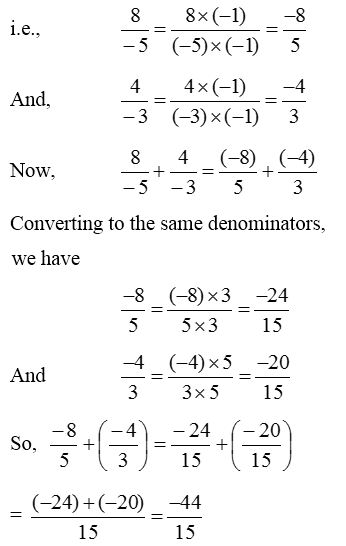 How do you Add and Subtract Rational Numbers 5