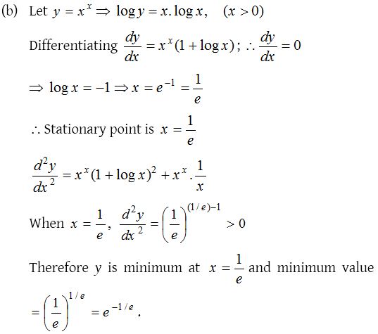 How do you find the Minimum and Maximum Values of a Function 12