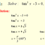 Solving Trigonometric Equations 1