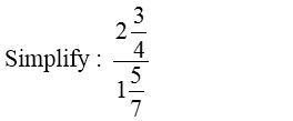 What are the Operations on Fractions 34