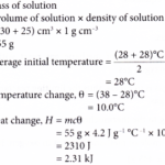 What is enthalpy of reaction 1