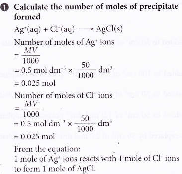 What is heat of precipitation 5
