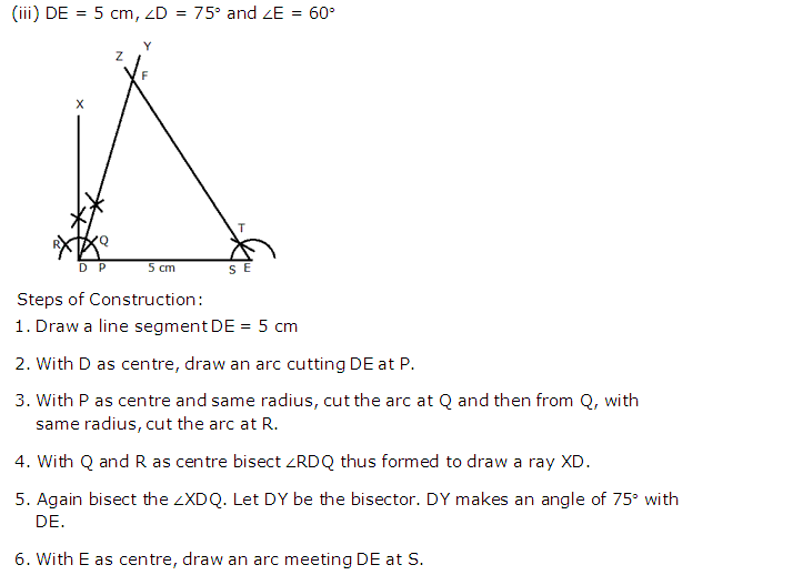 Frank ICSE Solutions for Class 9 Maths Constructions of Triangles Ex 14.1 11