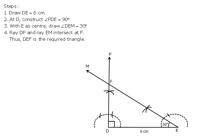 Frank ICSE Solutions for Class 9 Maths Constructions of Triangles Ex 14.1 14