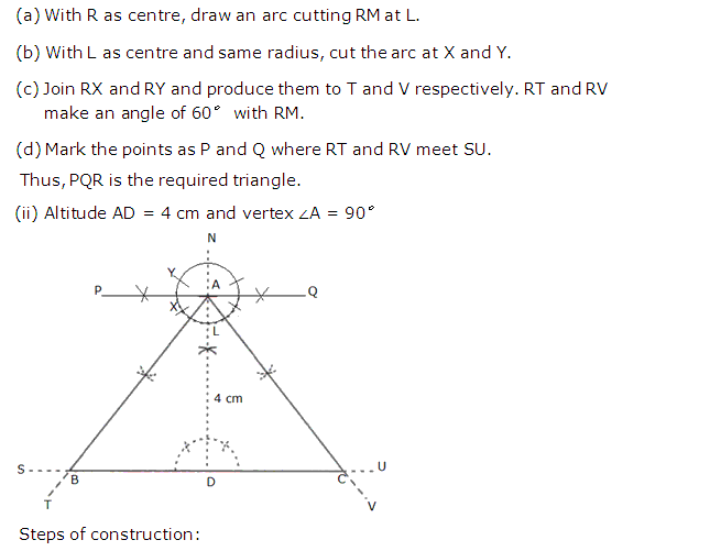 Frank ICSE Solutions for Class 9 Maths Constructions of Triangles Ex 14.1 25