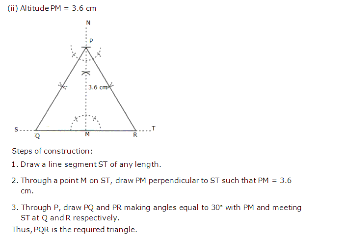 Frank ICSE Solutions for Class 9 Maths Constructions of Triangles Ex 14.1 32