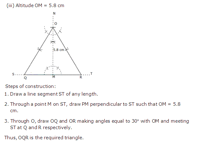 Frank ICSE Solutions for Class 9 Maths Constructions of Triangles Ex 14.1 33
