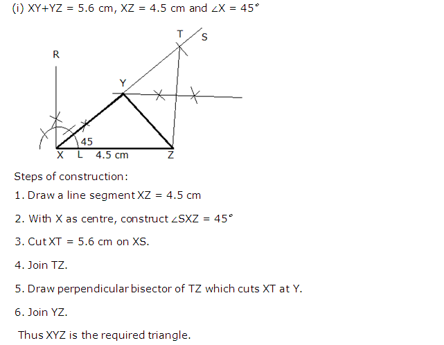 Frank ICSE Solutions for Class 9 Maths Constructions of Triangles Ex 14.1 34