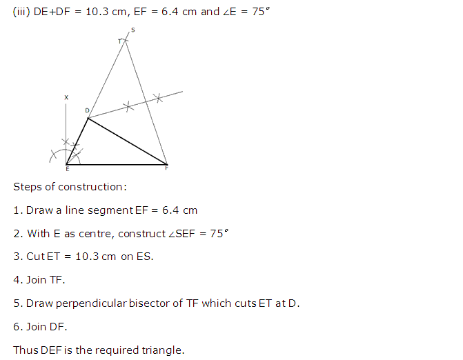 Frank ICSE Solutions for Class 9 Maths Constructions of Triangles Ex 14.1 36