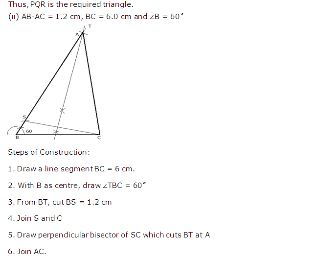 Frank ICSE Solutions for Class 9 Maths Constructions of Triangles Ex 14.1 38