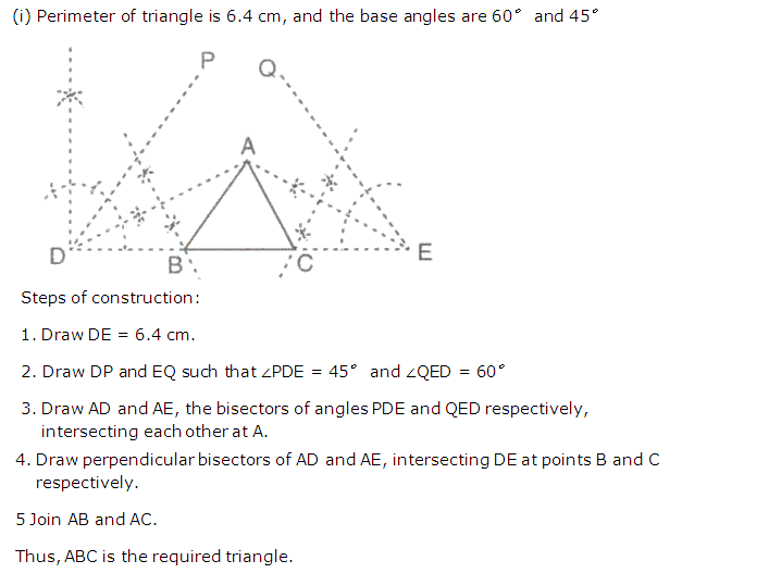 Frank ICSE Solutions for Class 9 Maths Constructions of Triangles Ex 14.1 41