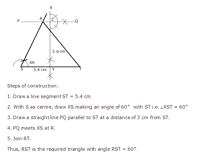 Frank ICSE Solutions for Class 9 Maths Constructions of Triangles Ex 14.1 48