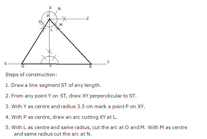 Frank ICSE Solutions for Class 9 Maths Constructions of Triangles Ex 14.1 49