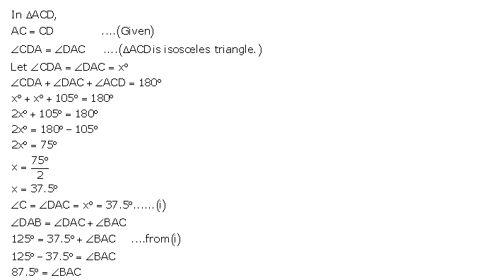 Frank ICSE Solutions for Class 9 Maths Inequalities in Triangles Ex 13.1 22