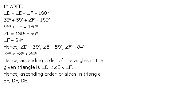 Frank ICSE Solutions for Class 9 Maths Inequalities in Triangles Ex 13.1 5