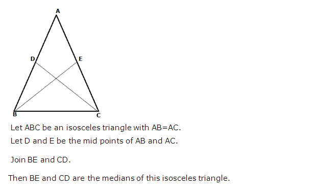Frank ICSE Solutions for Class 9 Maths Isosceles Triangle Ex 12.1 14