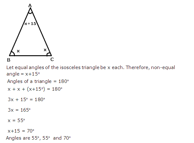 Frank ICSE Solutions for Class 9 Maths Isosceles Triangle Ex 12.1 3