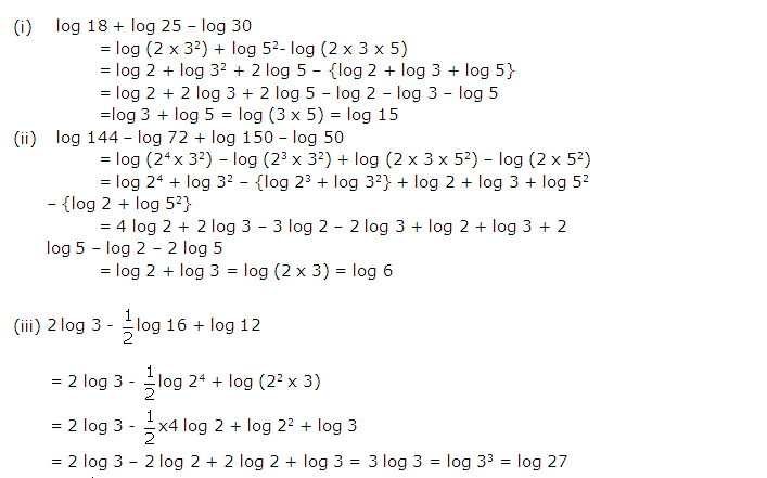 Frank ICSE Solutions for Class 9 Maths Logarithms Ex 10.2 6