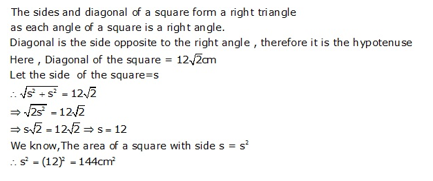 Frank ICSE Solutions for Class 9 Maths Perimeter and Area Ex 24.2 12