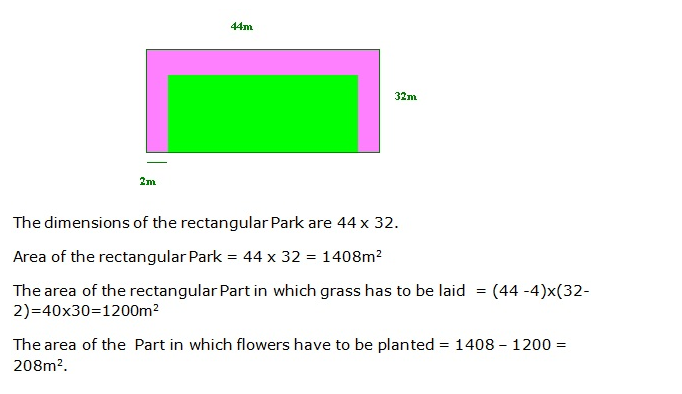 Frank ICSE Solutions for Class 9 Maths Perimeter and Area Ex 24.2 27
