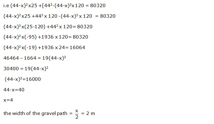 Frank ICSE Solutions for Class 9 Maths Perimeter and Area Ex 24.2 30