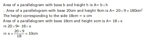 Frank ICSE Solutions for Class 9 Maths Perimeter and Area Ex 24.2 4