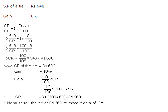 Frank ICSE Solutions for Class 9 Maths Profit, Loss and Discount Ex 2.2 4