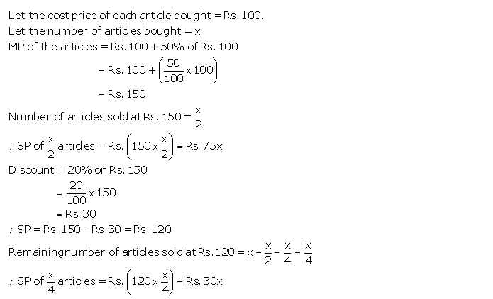 Frank ICSE Solutions for Class 9 Maths Profit, Loss and Discount Ex 2.3 18