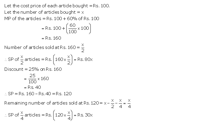 Frank ICSE Solutions for Class 9 Maths Profit, Loss and Discount Ex 2.3 20