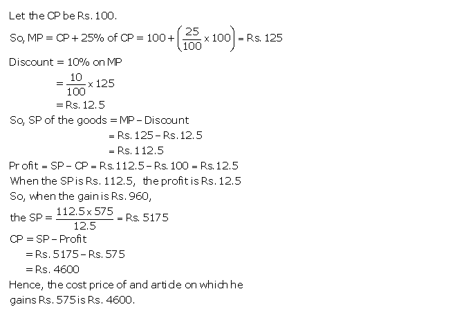 Frank ICSE Solutions for Class 9 Maths Profit, Loss and Discount Ex 2.3 27