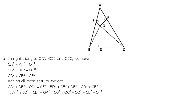 Frank ICSE Solutions for Class 9 Maths Pythagoras Theorem Ex 17.1 16