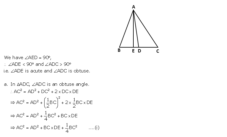 Frank ICSE Solutions for Class 9 Maths Pythagoras Theorem Ex 17.1 18