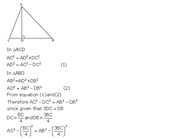 Frank ICSE Solutions for Class 9 Maths Pythagoras Theorem Ex 17.1 26