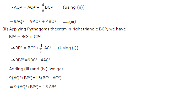 Frank ICSE Solutions for Class 9 Maths Pythagoras Theorem Ex 17.1 29
