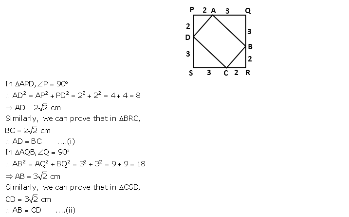 Frank ICSE Solutions for Class 9 Maths Pythagoras Theorem Ex 17.1 37