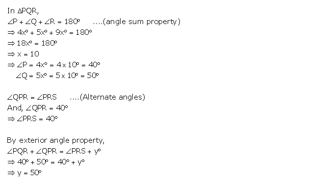Frank ICSE Solutions for Class 9 Maths Triangles and Their Congruency Ex 11.1 11