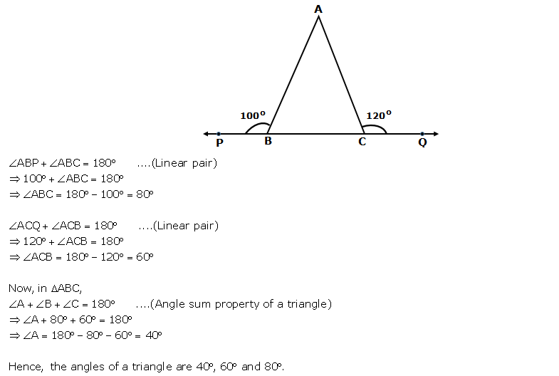 Frank ICSE Solutions for Class 9 Maths Triangles and Their Congruency Ex 11.1 2