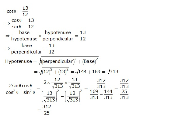 Frank ICSE Solutions for Class 9 Maths Trigonometrical Ratios Ex 26.1 37