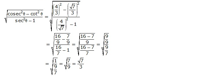 Frank ICSE Solutions for Class 9 Maths Trigonometrical Ratios Ex 26.1 41