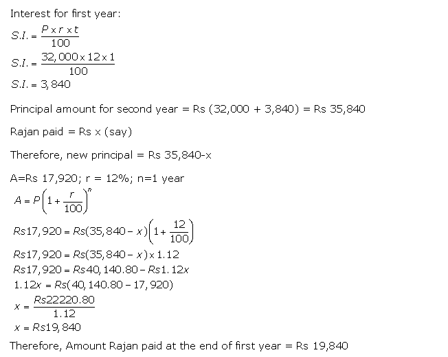 Frank ICSE Solutions for Class 10 Maths Compound Interest Ex 1.5 2