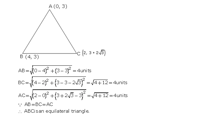Frank ICSE Solutions for Class 10 Maths Distance and Section Formulae Ex 12.1 28