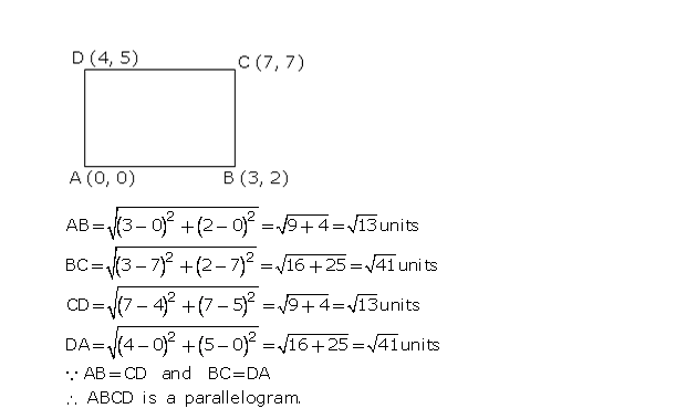 Frank ICSE Solutions for Class 10 Maths Distance and Section Formulae Ex 12.1 31
