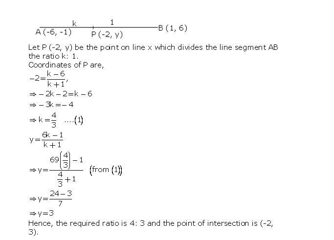 Frank ICSE Solutions for Class 10 Maths Distance and Section Formulae Ex 12.2 14