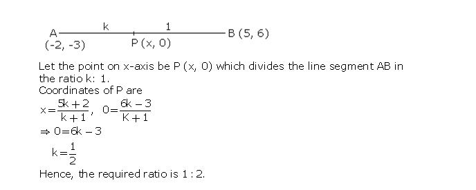 Frank ICSE Solutions for Class 10 Maths Distance and Section Formulae Ex 12.2 7