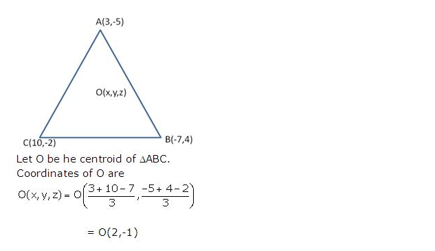 Frank ICSE Solutions for Class 10 Maths Distance and Section Formulae Ex 12.3 17